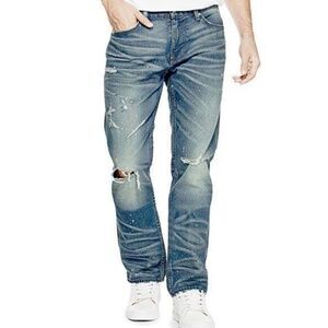 NEW GUESS Men's Slim Straight Jeans SZ 32X34